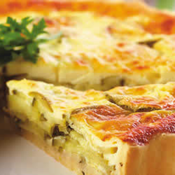 Quiche de legumes c/ cogumelos