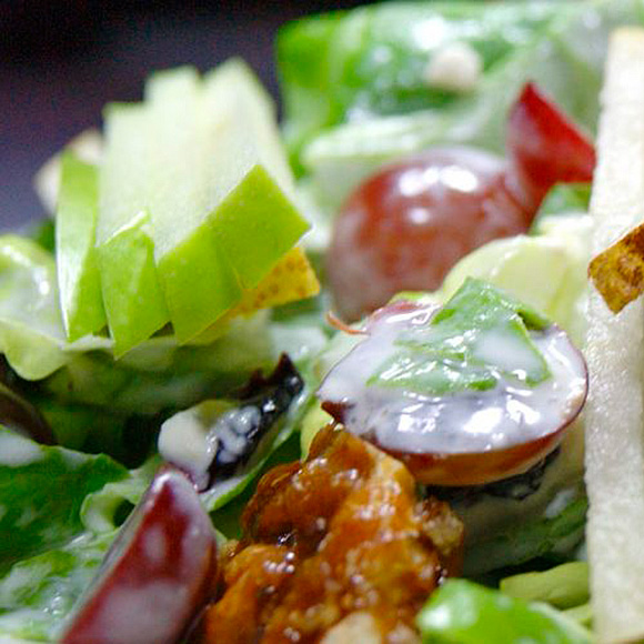 Salada de pêra c/ uvas