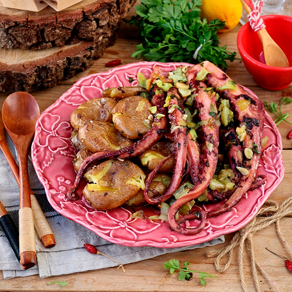 Tentáculos à lagareiro